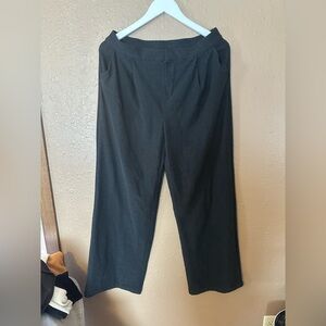 Vuori Women's Classic Black Wide-Leg Pants